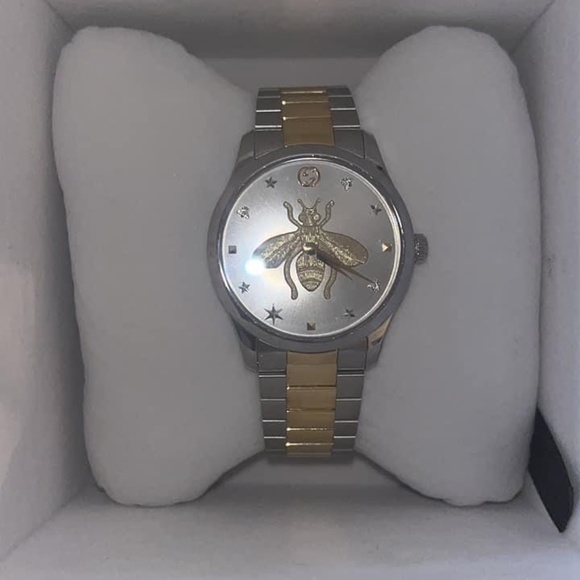 GUCCI: G-timeless watch, 38mm - Picture 3 of 13